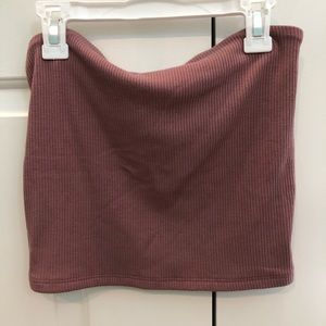 pink/purple tube top